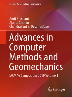 cover image of Advances in Computer Methods and Geomechanics